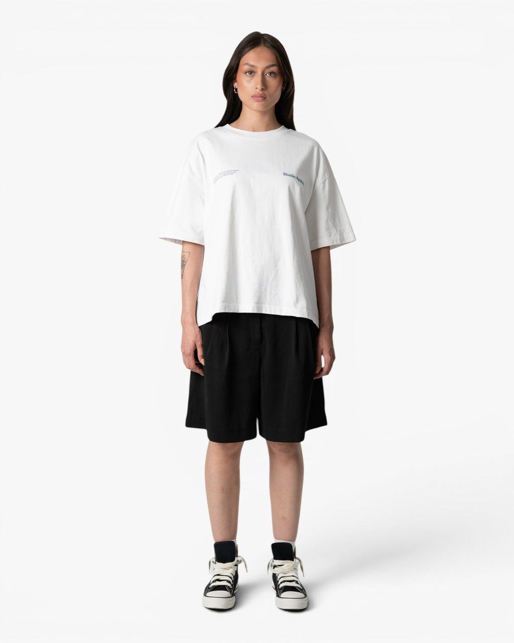 Halftone Tee Blue