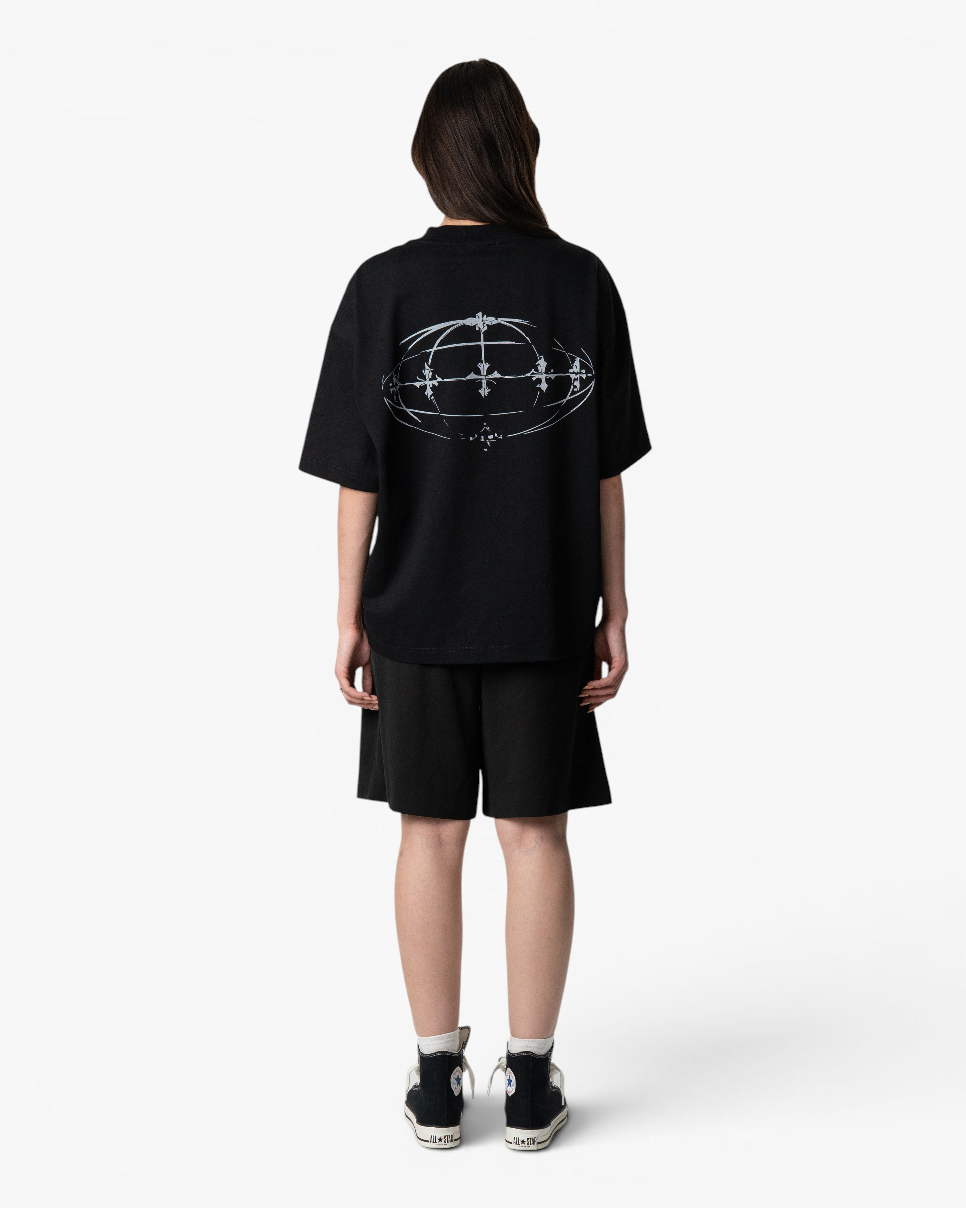 Chrome Globe Tee