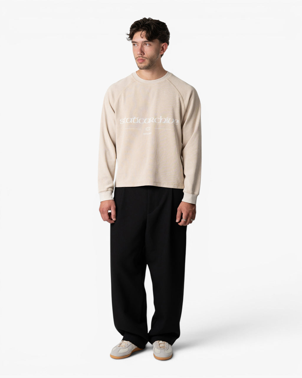 Archive Waffle Knit Sand