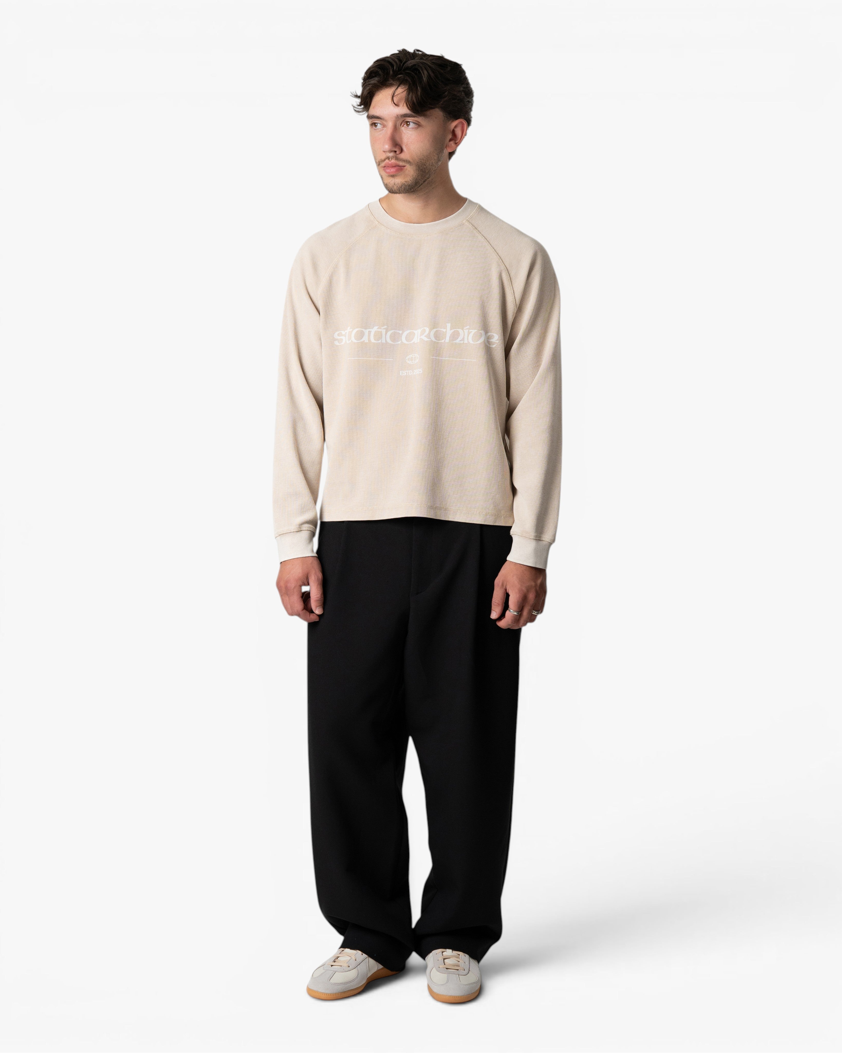 Archive Waffle Knit Sand