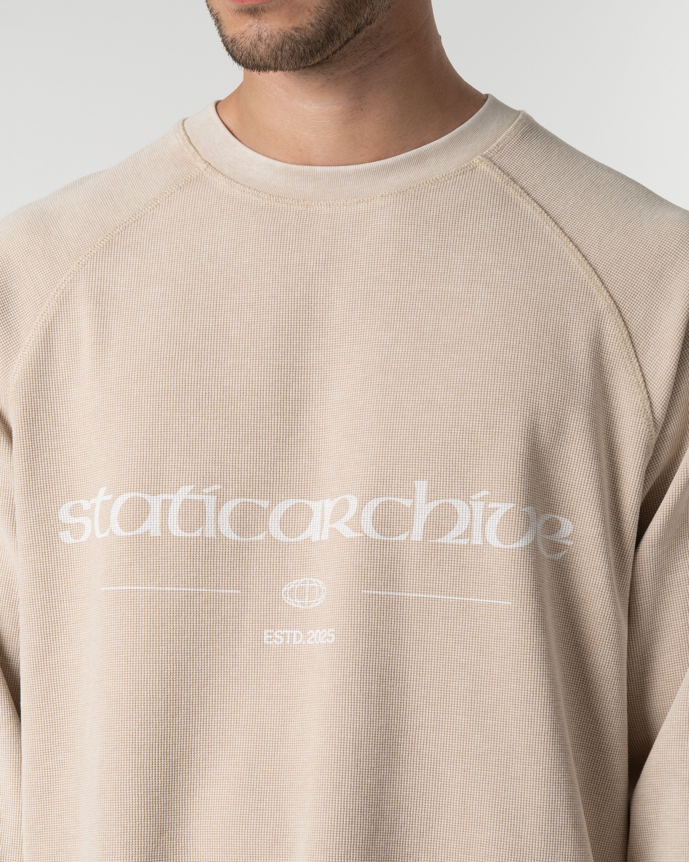 Archive Waffle Knit Sand