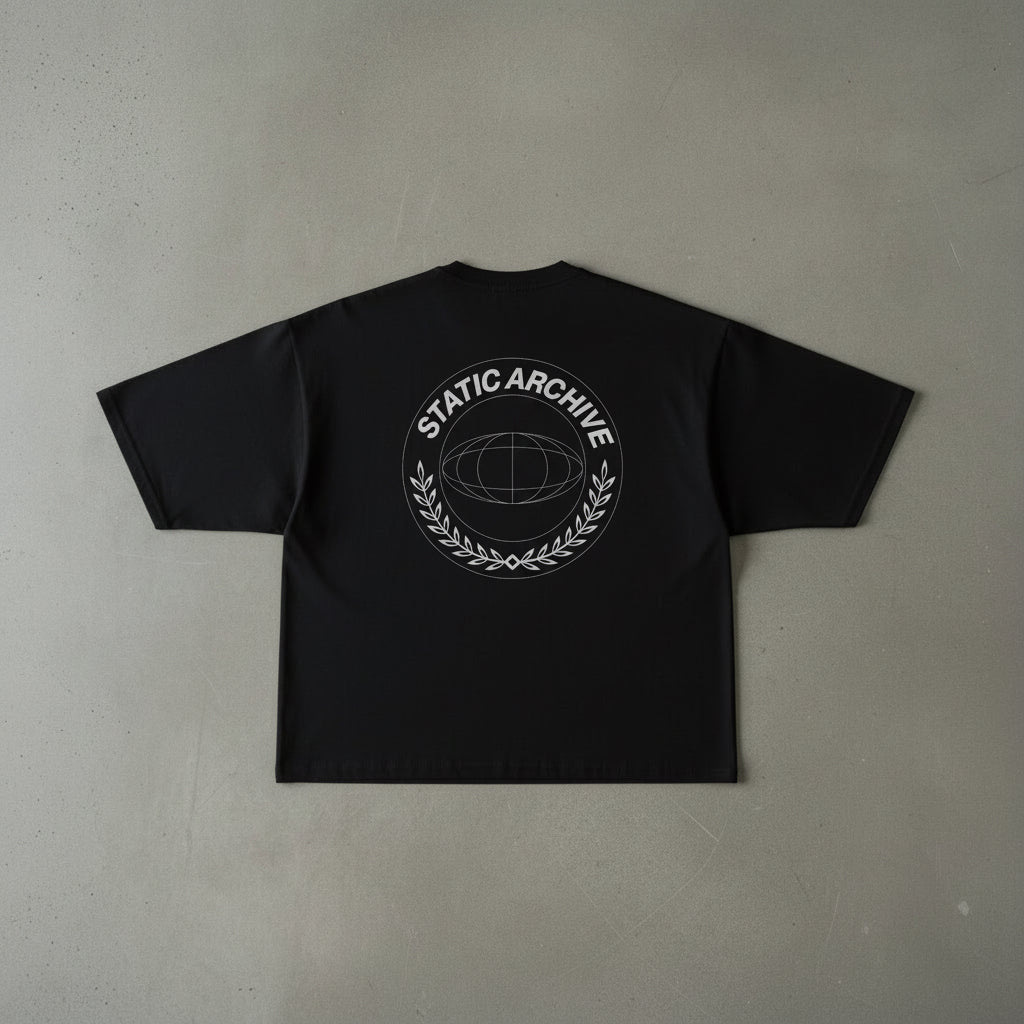 Emblem Tee Black
